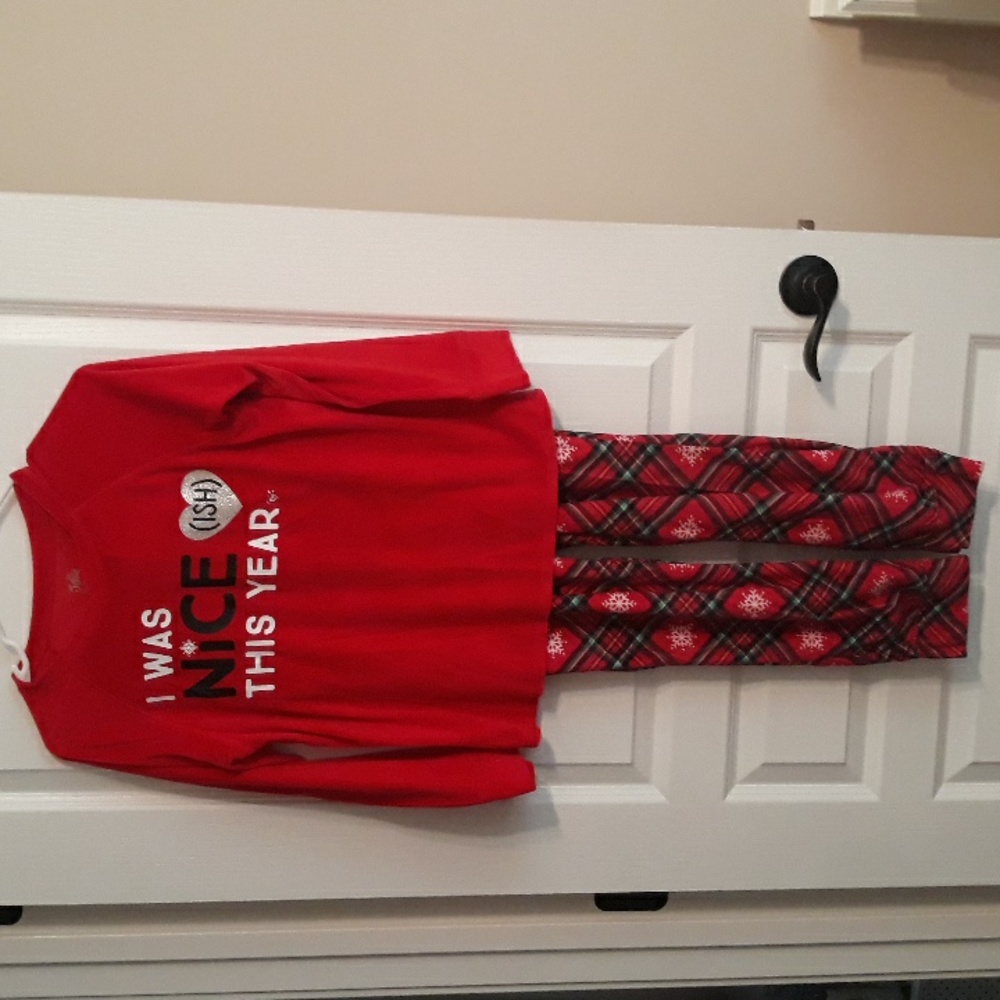 Justice Christmas pajamas